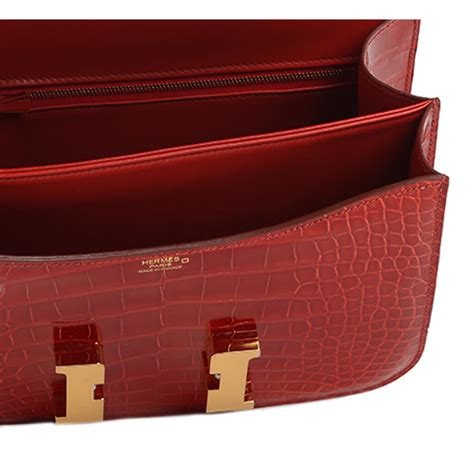 hermes constance inside|Hermes constance crocodile.